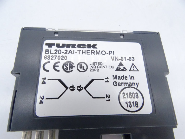 TURCK BL20-2AI-THERMO-PI PLC MODULE